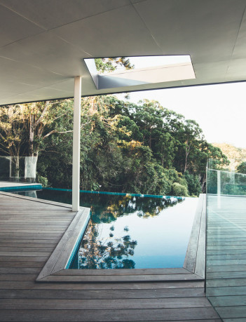sunshine coast hinterland house pool