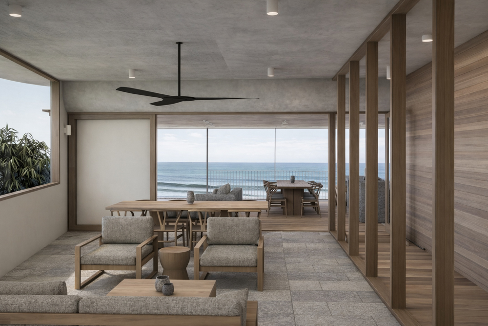 house is designed over a number of levels, the clients wanted the ability to stay in the house into their old age