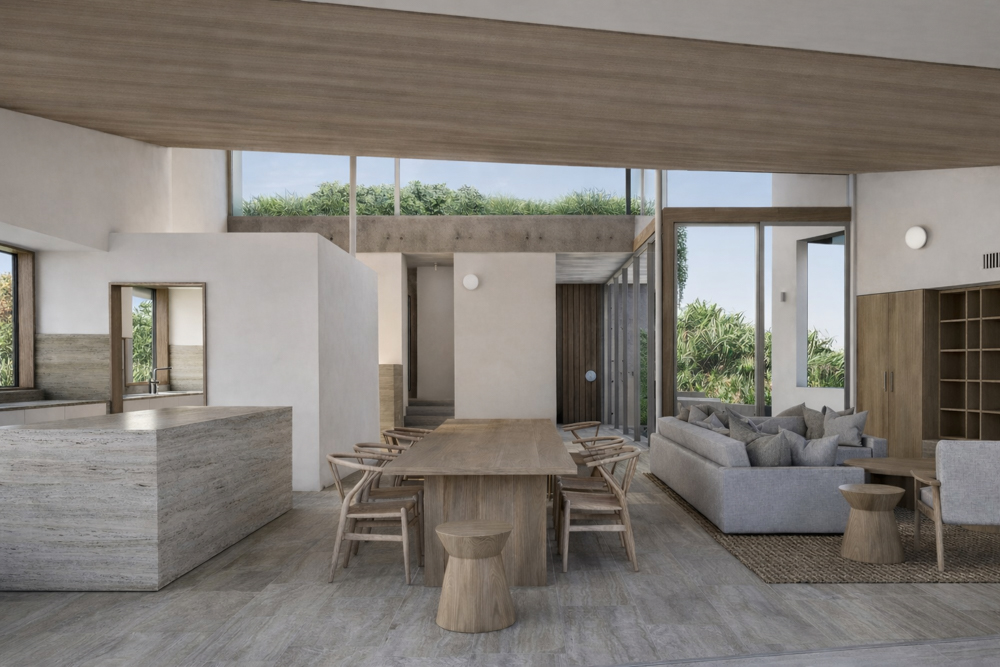 provide good sun and wind protection for the house, without losing views