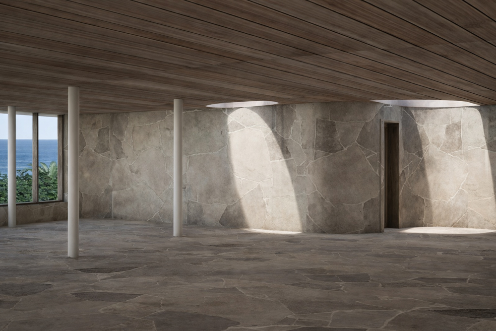 Flat outdoor entertaining areas<br />
allow our clients to enjoy the subtropical<br />
climate and coastal rainforest outlook