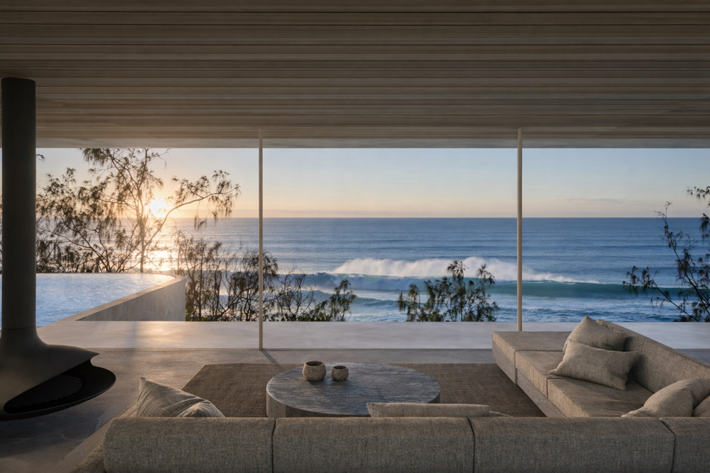 house needed to be built on a steep site and not exceed the maximum building height.