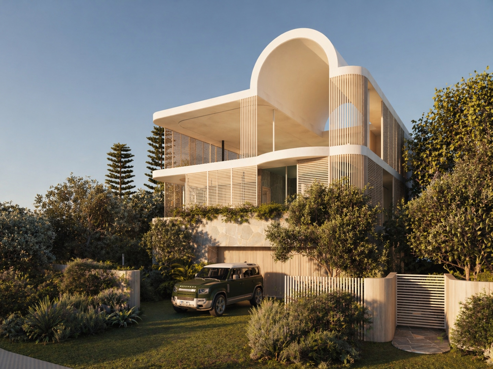 The brief was for a house, where they could relax, entertain, and delight in the views of the coastal rainforest and ocean.