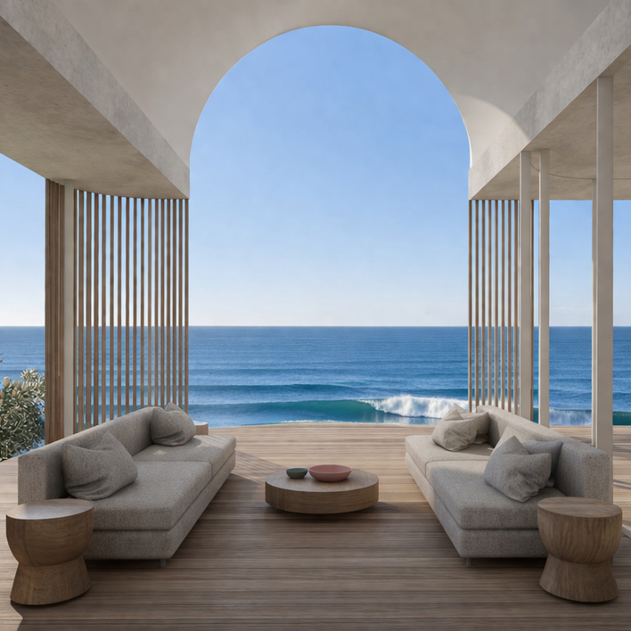 Pacific Beach House, Sunshine Coast, Sealand Architects