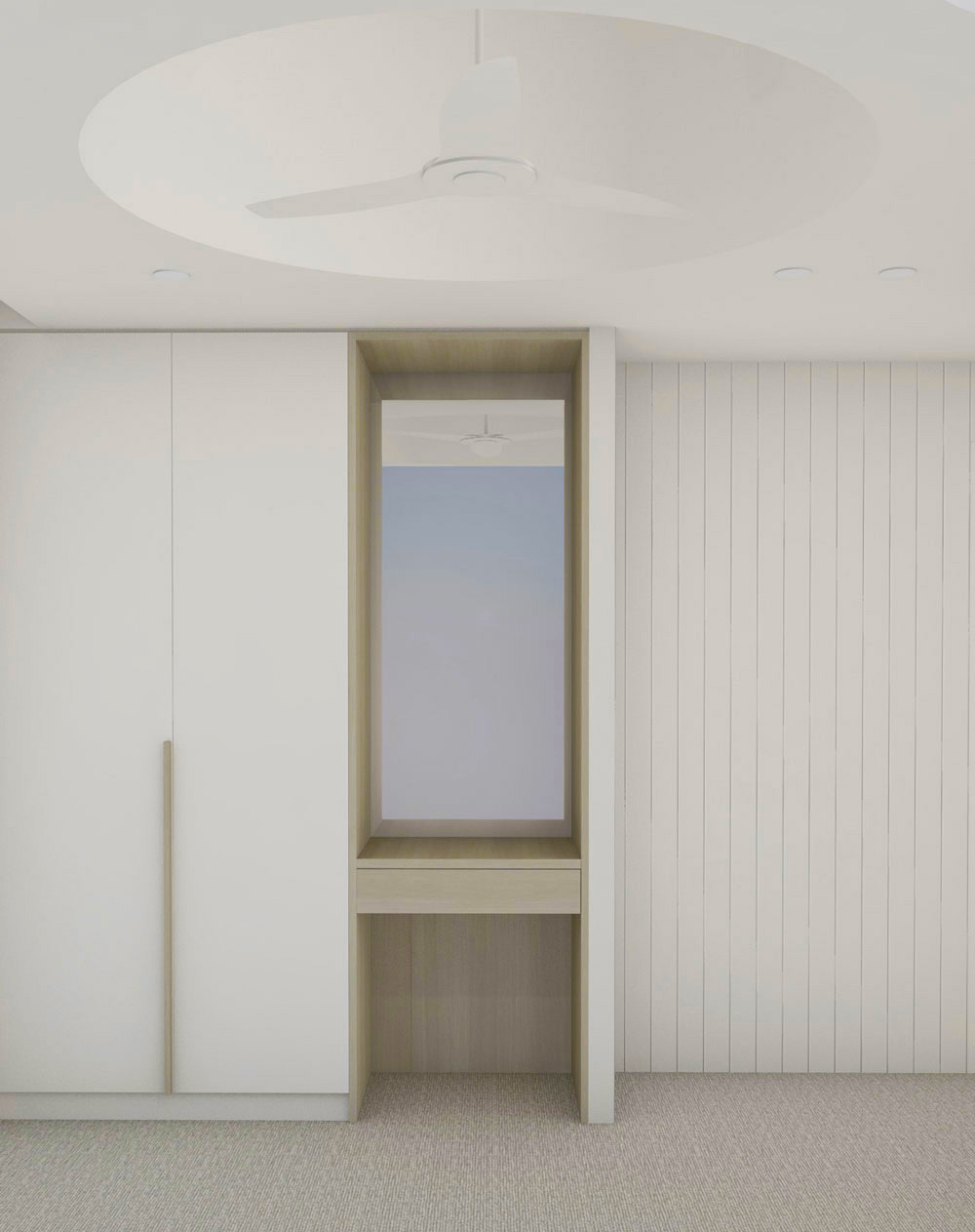 sealand-pacific-sunshine-beach-interior The house has a number of sustainable<br />
design features, including a large rooftop solar<br />
power array, battery storage, electric car<br />
charger and smart home automation.