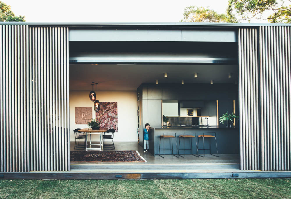 The Tinbeerwah House is based on<br />
sustainable design princliples.
