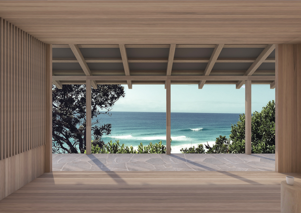 house needed to be built on a steep site and not exceed the maximum building height.