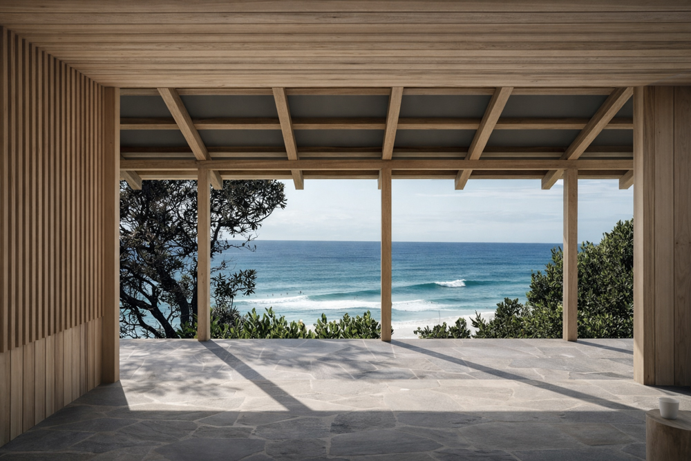 house needed to be built on a steep site and not exceed the maximum building height.