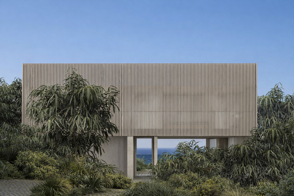 Flat outdoor entertaining areas<br />
allow our clients to enjoy the subtropical<br />
climate and coastal rainforest outlook