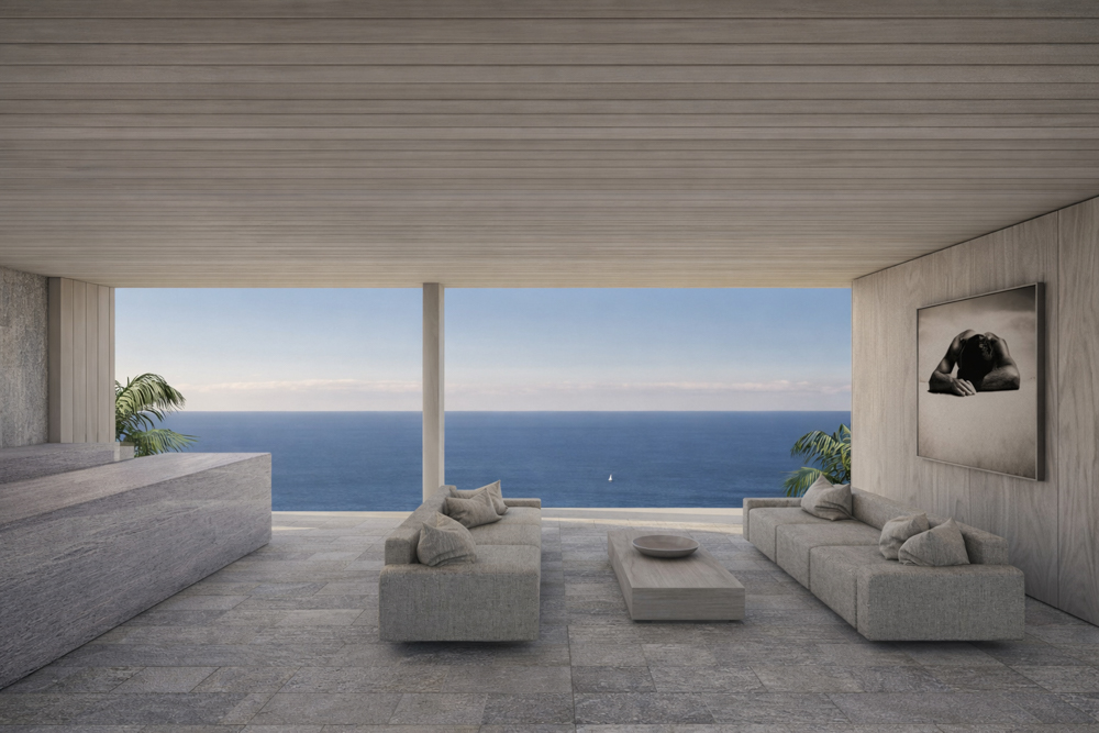 Architecturally designed house for a couple to enjoy a relaxed beach lifestyle, while also being able to work from home if they want.